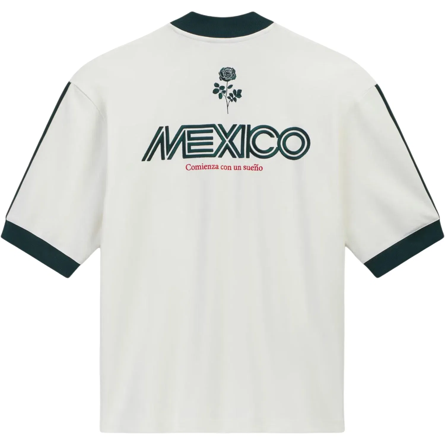 Мужская футболка с принтом Adidas x Chavarria Soccer T-Shirt, белый — фото 2