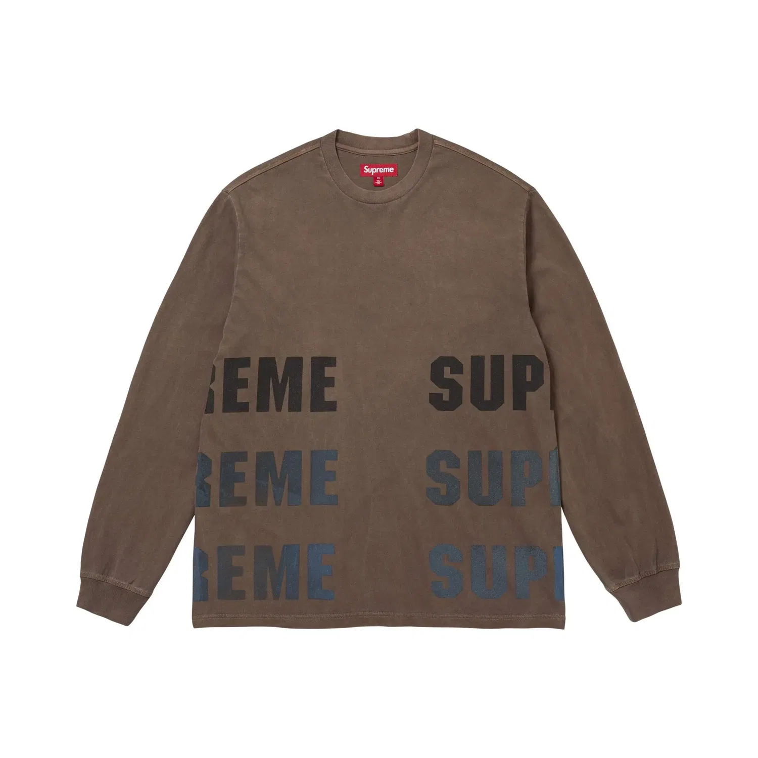 Лонгслив с длинным рукавом Reflective Supreme, Brown