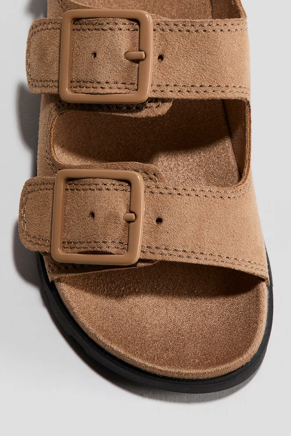 Сандалии H&M, Dunkelbeige — фото 3