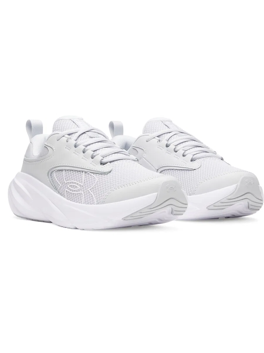 Спортивные кроссовки UNDER ARMOUR 'UA GGS Surge 5' светло-серого цвета — фото 2