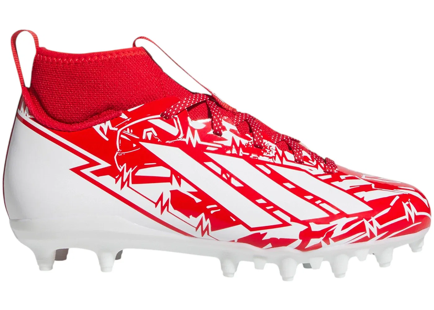 Детские бутсы Adizero Impact.2 II Adidas, Team Collegiate Red/Cloud White/Team Collegiate Red