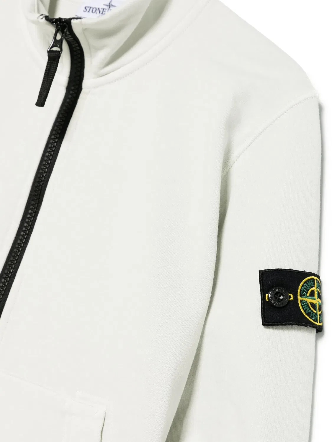 Stone Island Серый худи для мальчиков — фото 2