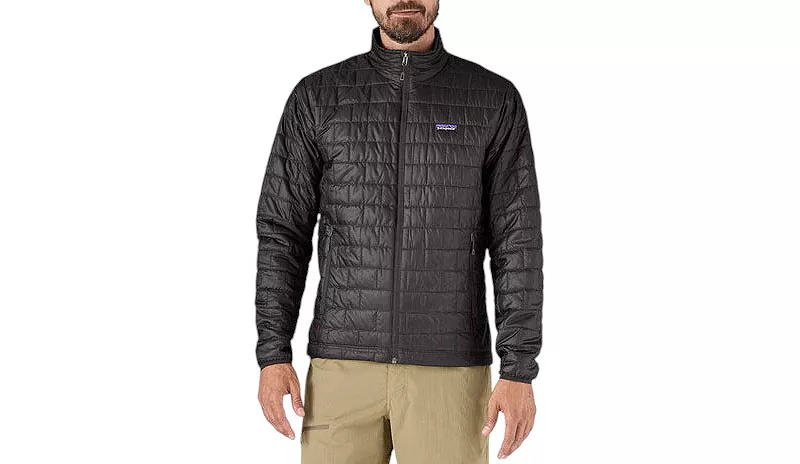 

Мужская куртка-пуховик Patagonia Nano, черный
