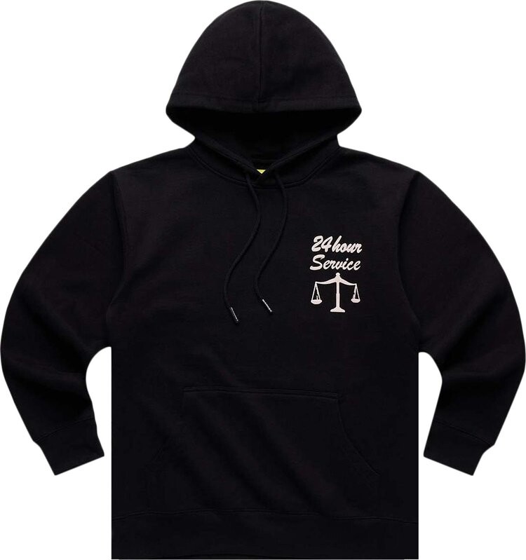 

Худи Market 24 Hr Lawyer Service Hoodie 'Black', черный