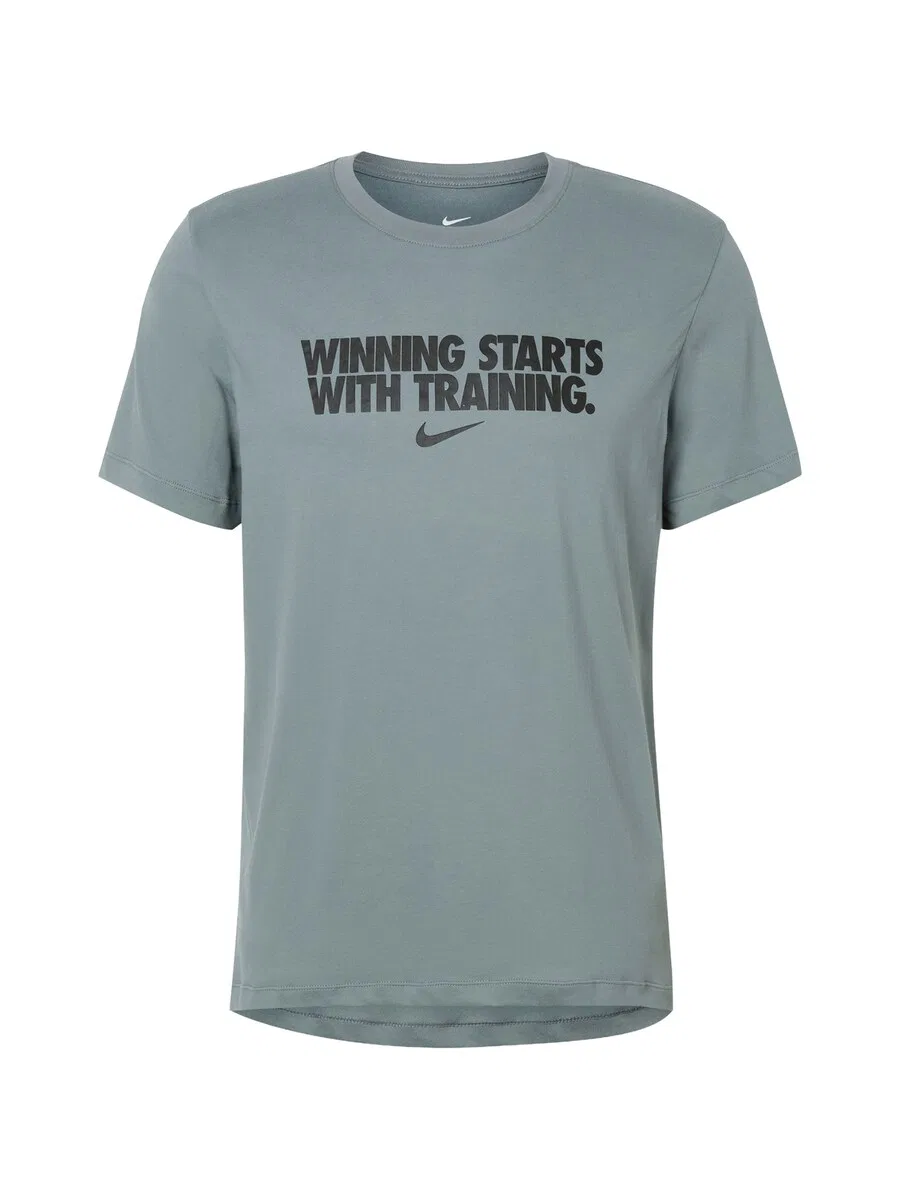 Спортивная футболка NIKE 'WINNING' темно-серого цвета
