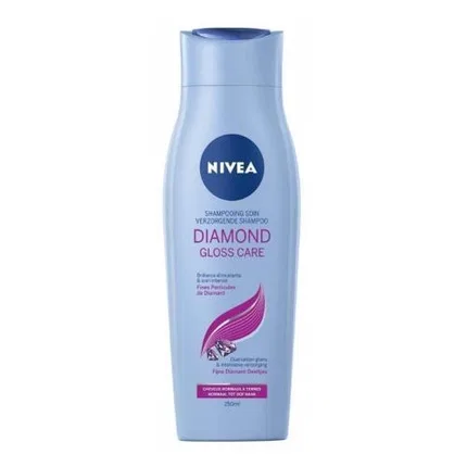 Шампунь для тусклых и нормальных волос Diamond Gloss NIVEA, 250 мл