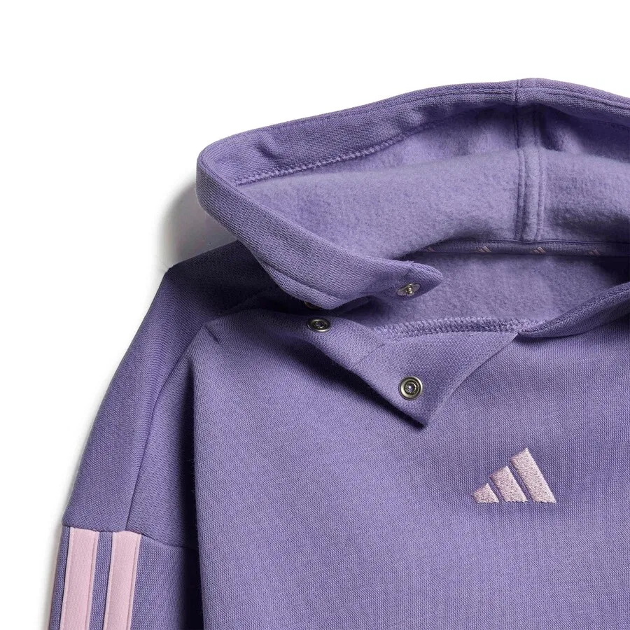 Спортивный костюм ADIDAS SPORTSWEAR 'Essentials' темно-фиолетового цвета — фото 2
