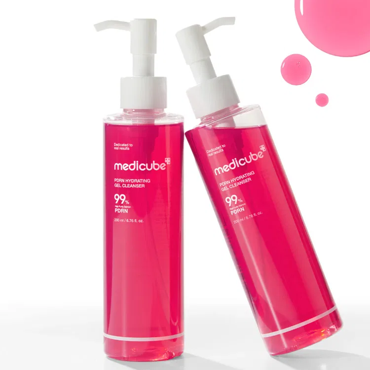 Очищающее молочко Pink Gel Cleansing Milk, Medicube — фото 3