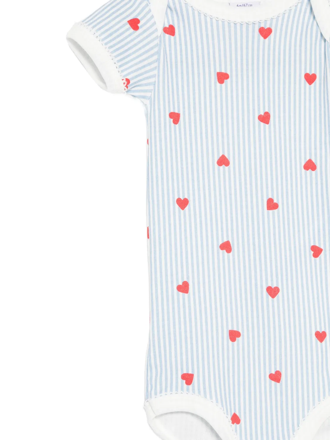 Комплект из трех боди с принтом Petit Bateau, синий — фото 3