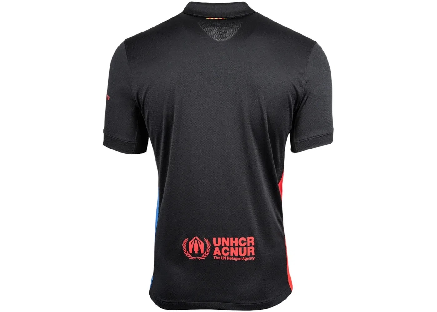 Детская футболка с длинным рукавом Nike Barcelona FC Away Stadium 2024/25 Junior Football Shirt, Black — фото 2