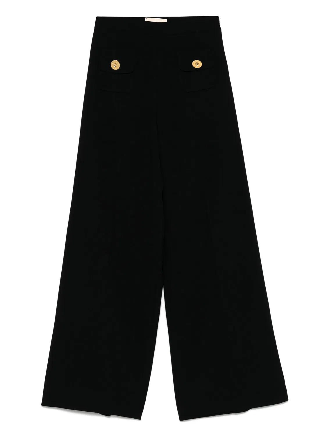 Узкие брюки Elisabetta Franchi, черный