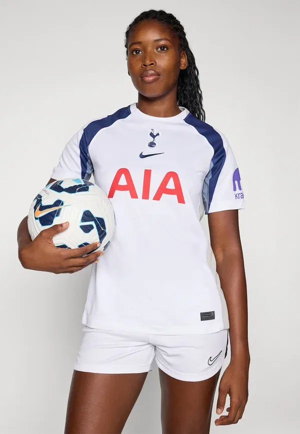 Футболка из джерси с принтом Tottenham hotspur 2025/26 stadium home, Nike Performance, белый, Light Iron Ore, Binary Blue — фото 4