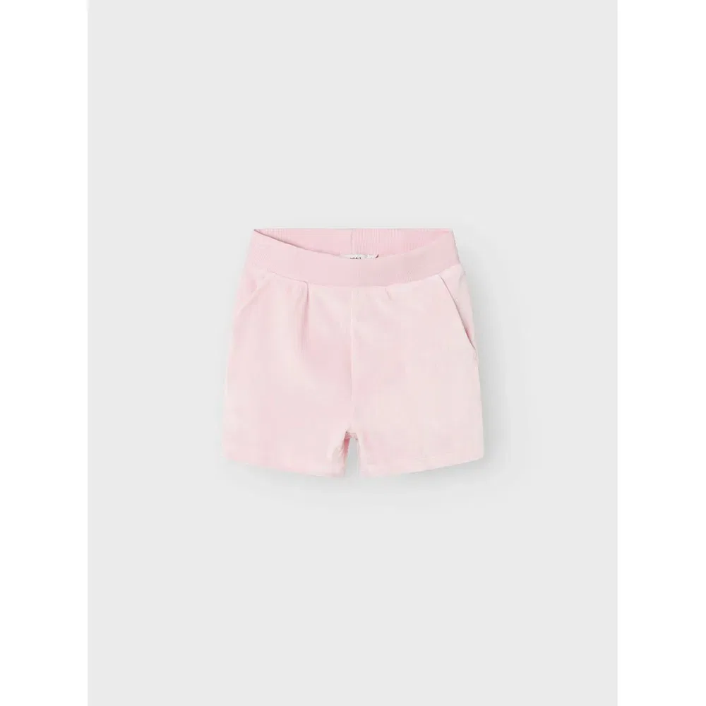 Детские шорты для девочек из велюра Debbie Vel Name it, Pink — фото 2