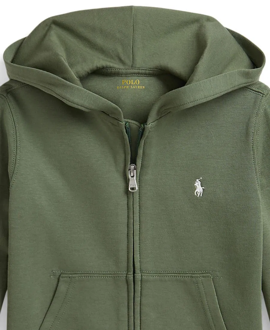 Худи на молнии с капюшоном Polo Ralph Lauren, Cargo Green — фото 3
