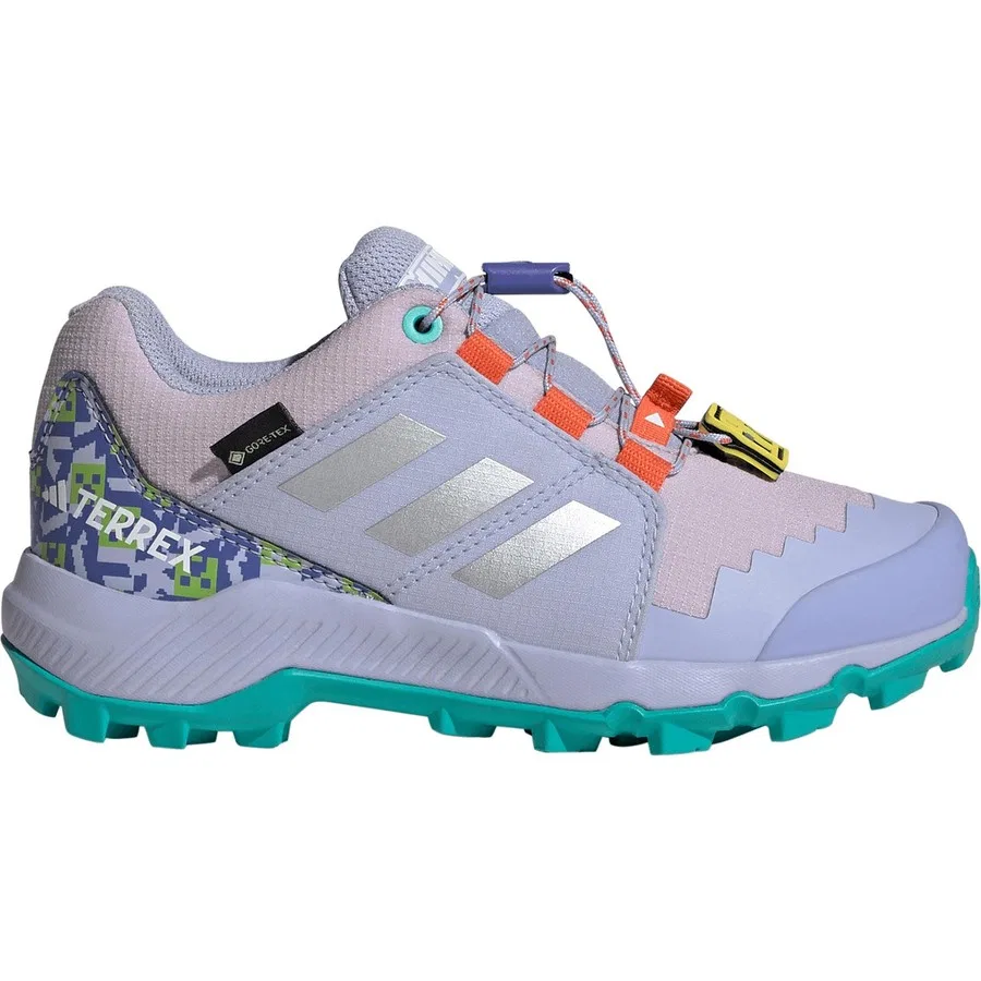 Детские кроссовки outdoor с мембраной Gore-Tex Minecraft Terrex adidas, Разноцветный