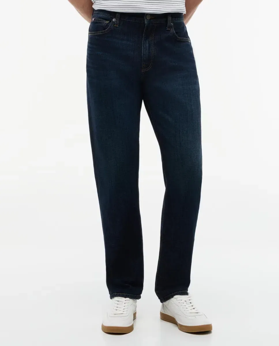 Мужские джинсы slim fit Denton Slim Tommy Hilfiger, Azul Oscuro — фото 2