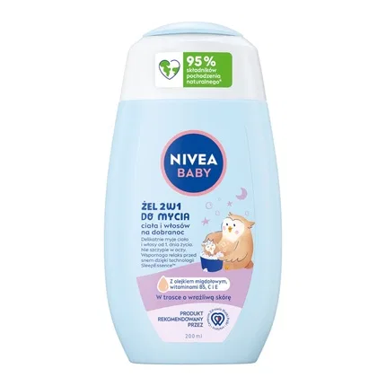 Гель для тела и волос 2 в 1 Nivea Baby Good Night, 200 мл