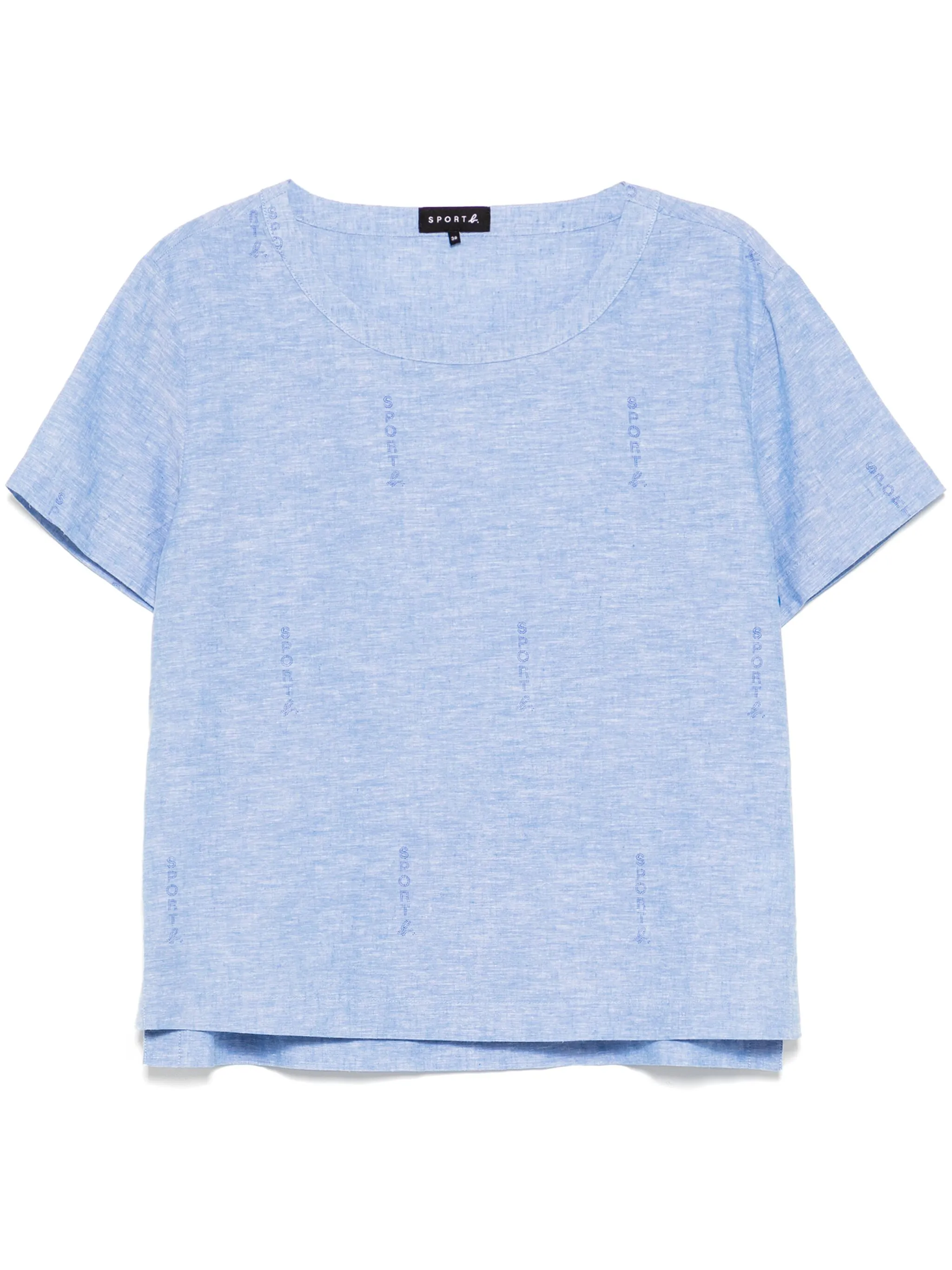 

Топ с логотипом Sport B. By Agnès B., синий