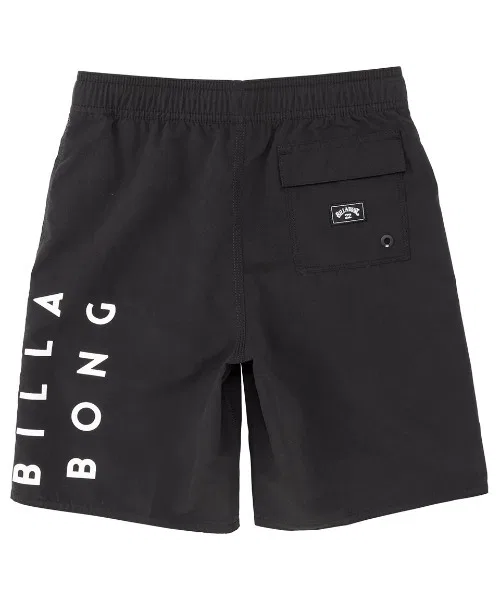 Детские плавки BILLABONG ALLDAY OG, полиэстер, чёрный