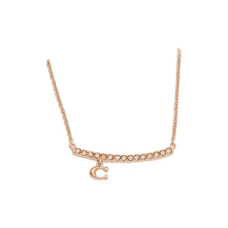 

COACH Позолоченная латунная цепочка для женщин Rose Gold