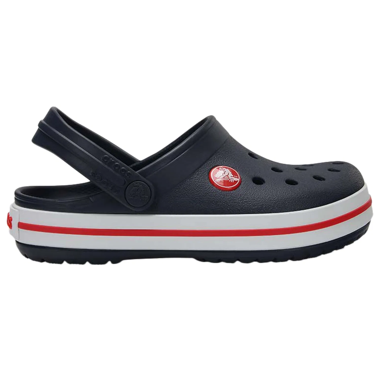 Детские клоги с принтом Crocband Clog Crocs, BLAU — фото 2