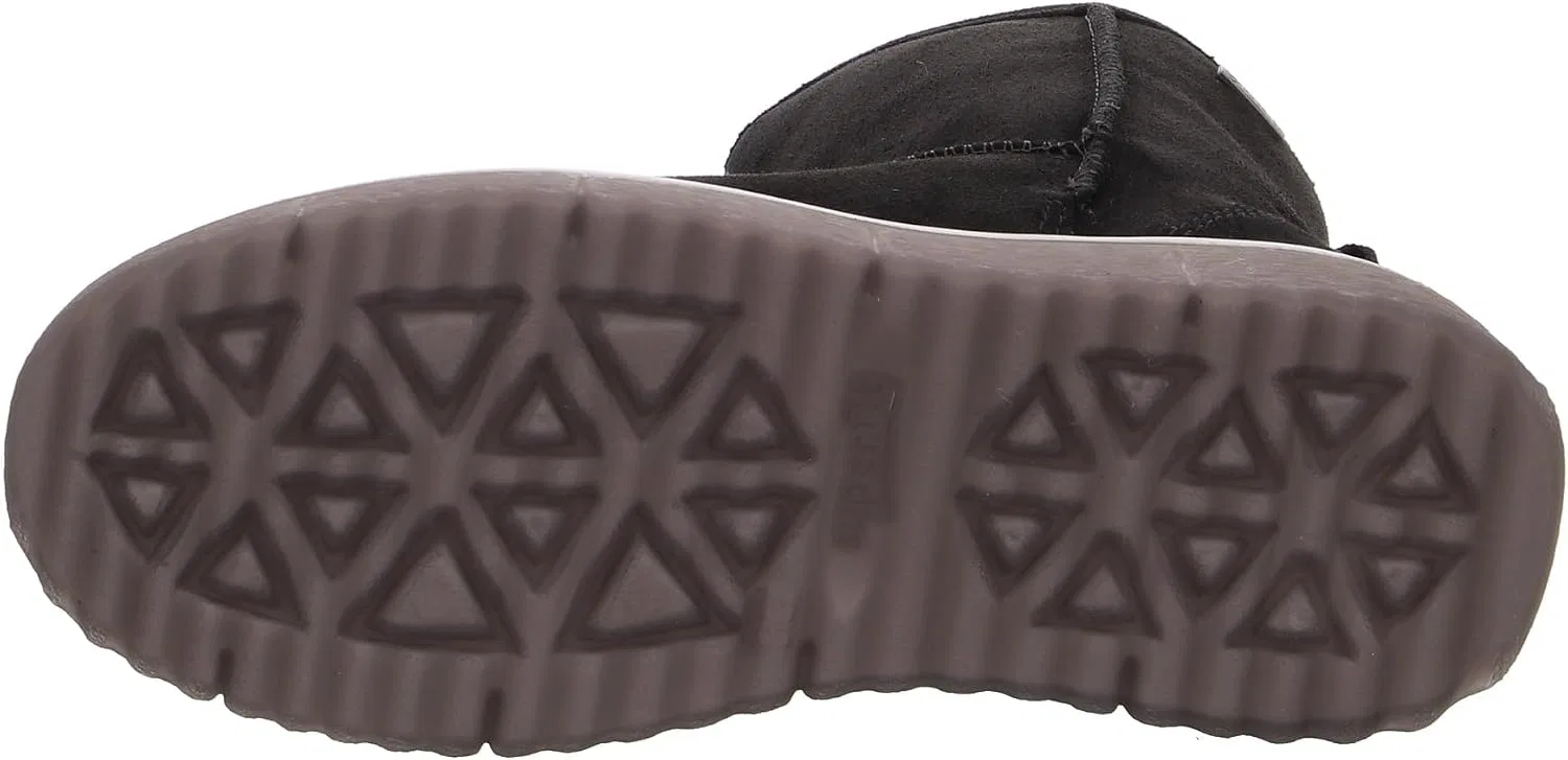 Детские зимние ботинки для девочек Lora Snow Superfit, Black — фото 4