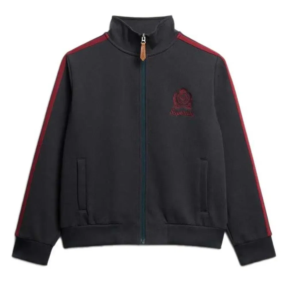 Женский свитшот с контрастными полосами Country Club Track Superdry, Grey