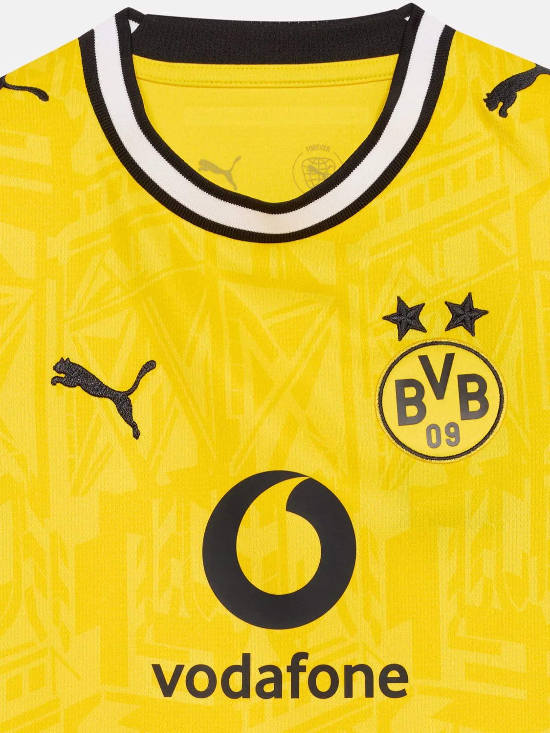 Футболка Puma Performance Borussia Dortmund желтого цвета — фото 3