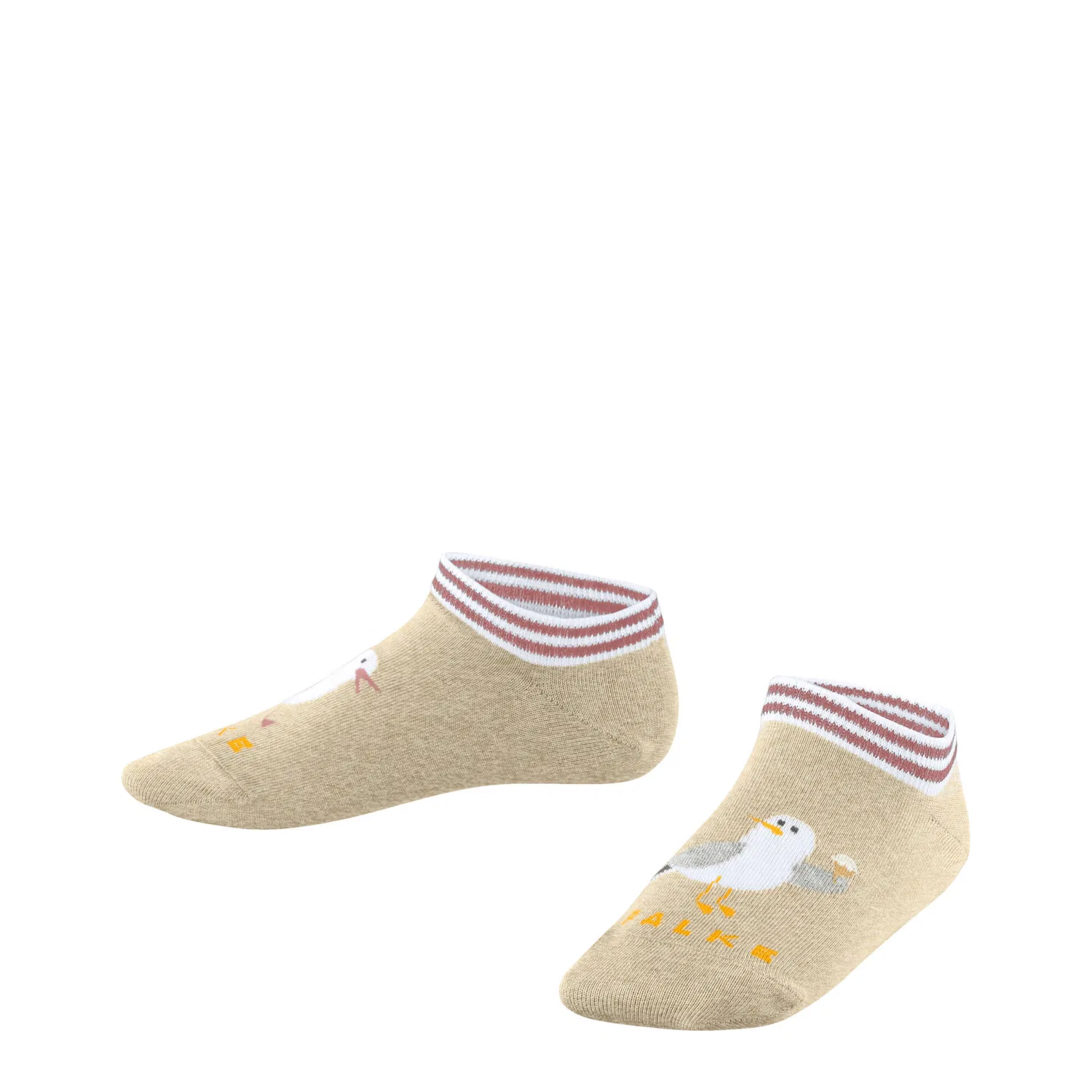 Детские носки с принтом Seagull Icecream Falke, Beige