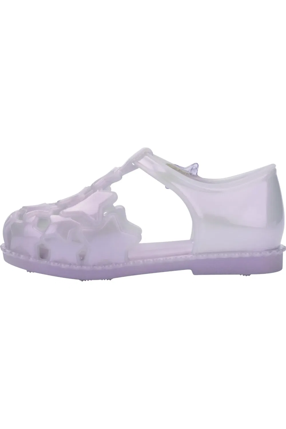 Сандалии для малышей на липучке Starry Mini Melissa, Pearly Lilac — фото 4