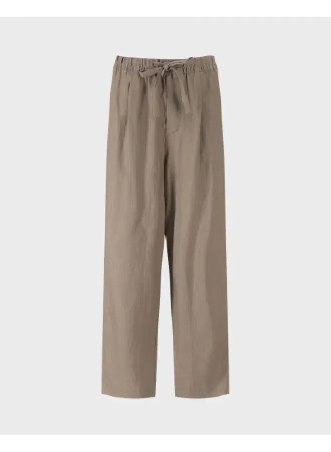 Брюки на завязках Zara, серый