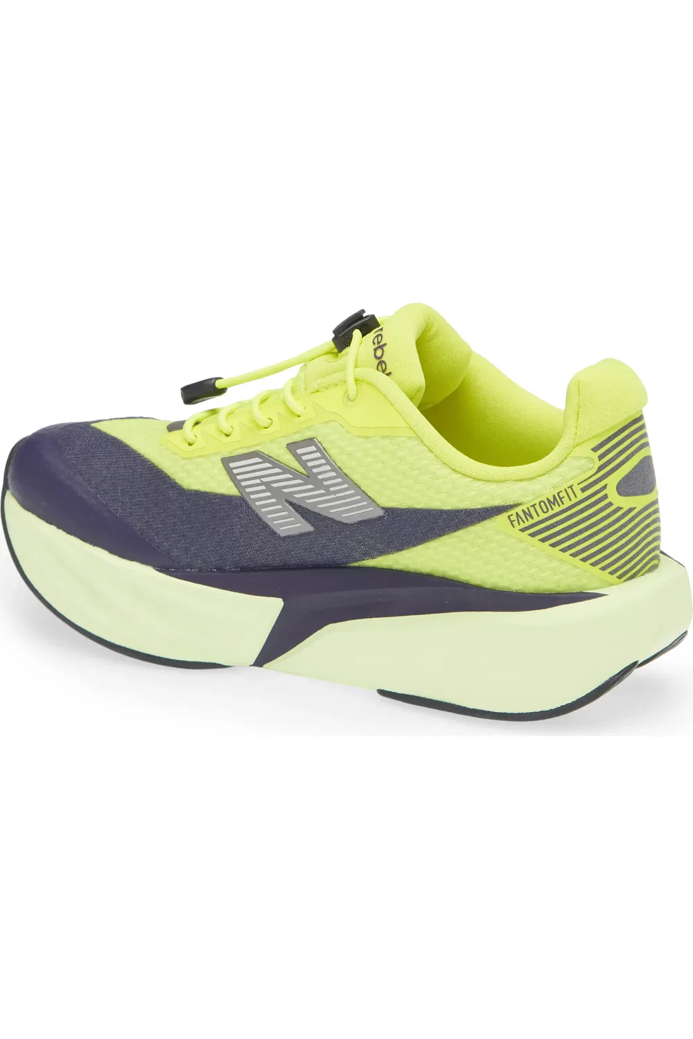 Детские кроссовки повседневные FuelCell Rebel New Balance, Alkaline Green/Boysenberry — фото 2