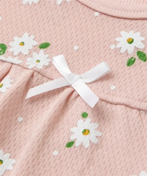 Детская пижама с длинным рукавомдля девочек QUNTSTYLE, Pink — фото 3