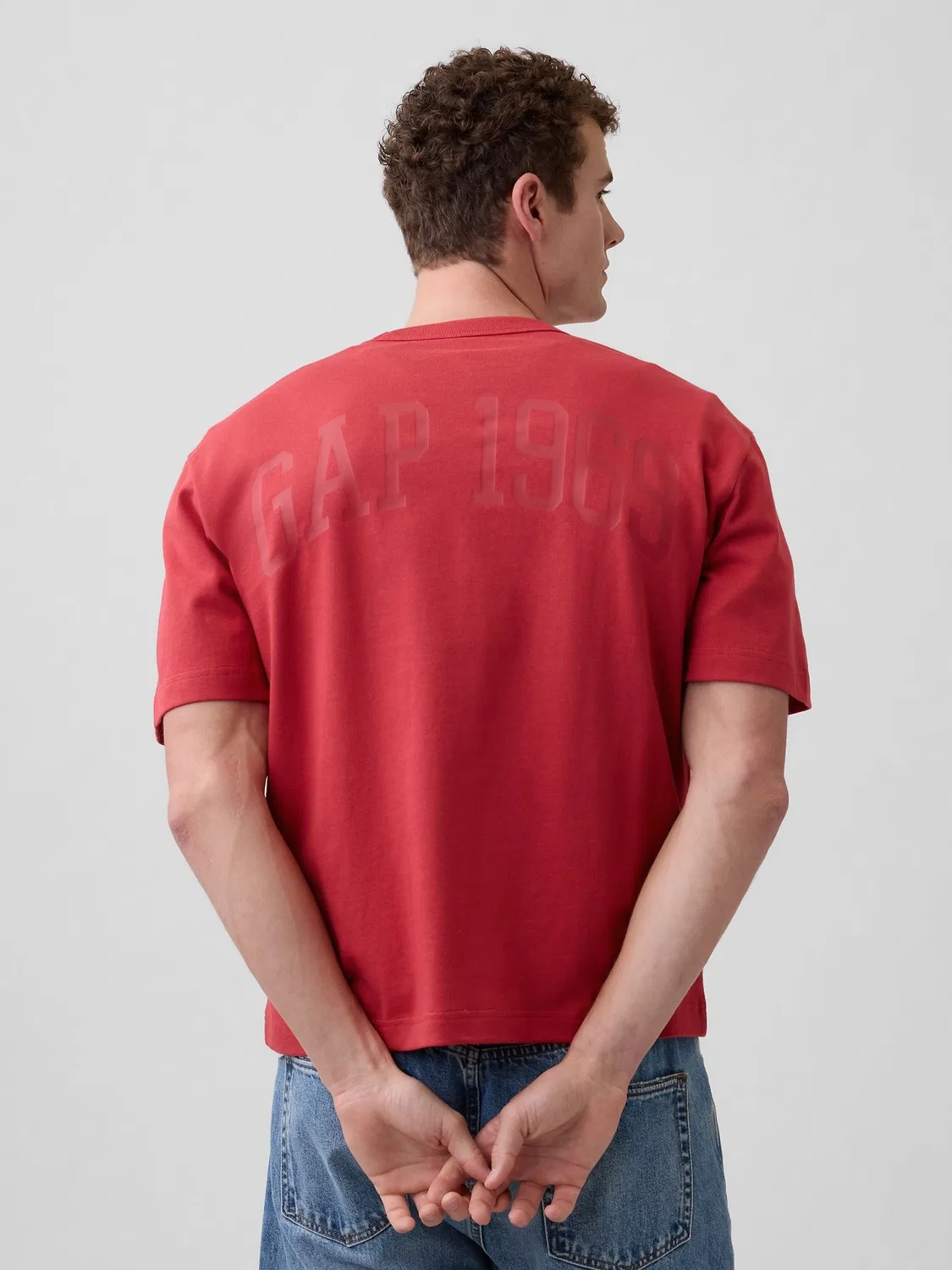 Футболка Gap Heavyweight 1969 Red — фото 2