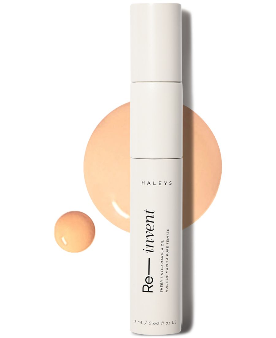 

Обновите свой макияж с помощью полупрозрачного тонирующего масла марулы, 0,6 унции HALEYS Beauty, цвет light/medium - warm