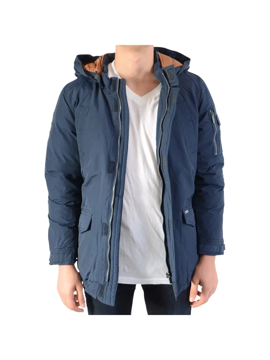 Межсезонная куртка Pepe Jeans 'Conrad Kinder-Daunenjacke' синего цвета — фото 4