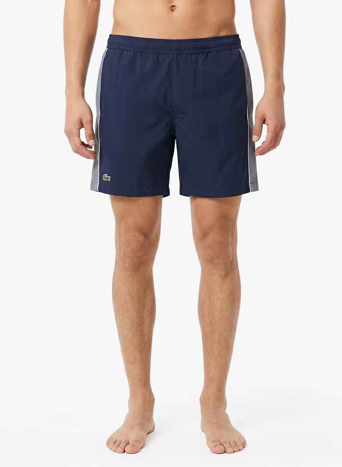 Плавки с цветочным блоком, Lacoste, черный