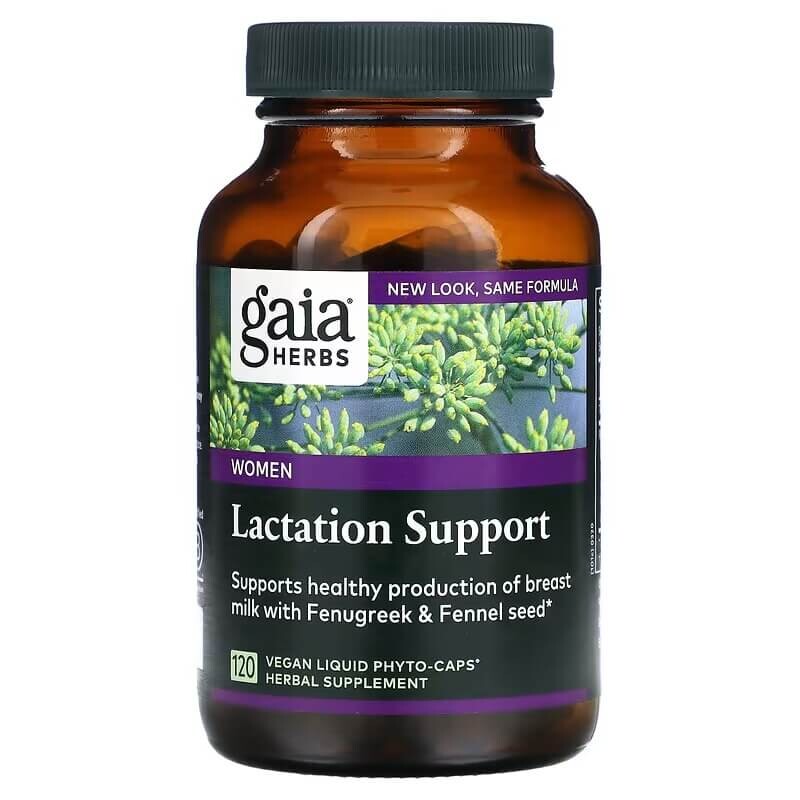 

Поддержка лактации Gaia Herbs, 120 жидких фито-капсул