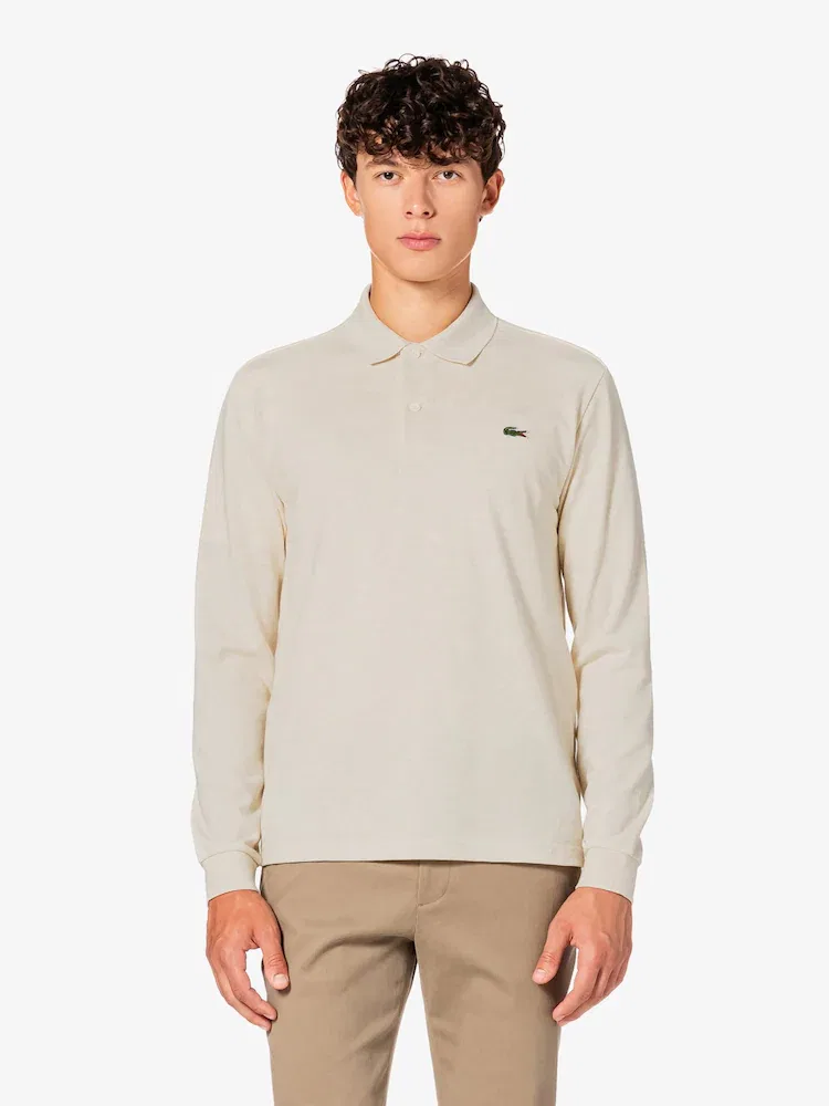 Футболка с длинным рукавом Regular Fit LACOSTE, Beige