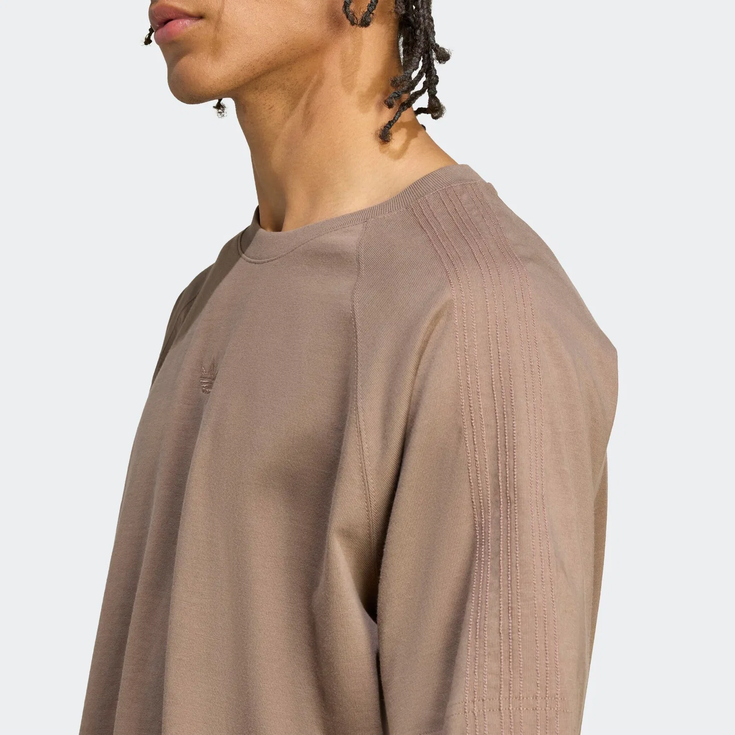 Мужская футболка свободного кроя Premium Essentials Adidas Originals, Earth Strata — фото 4