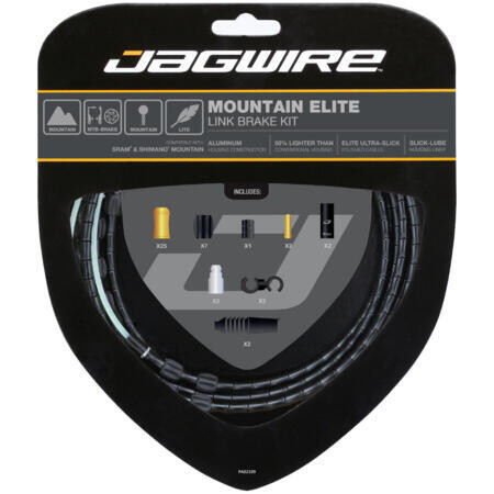 

Комплект тормозов Jagwire Elite, черный / черный / черный