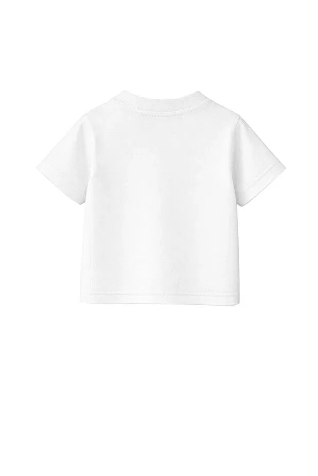 Детская футболка с принтом Unisex baby/child t-shirt Espina Premium, White — фото 2