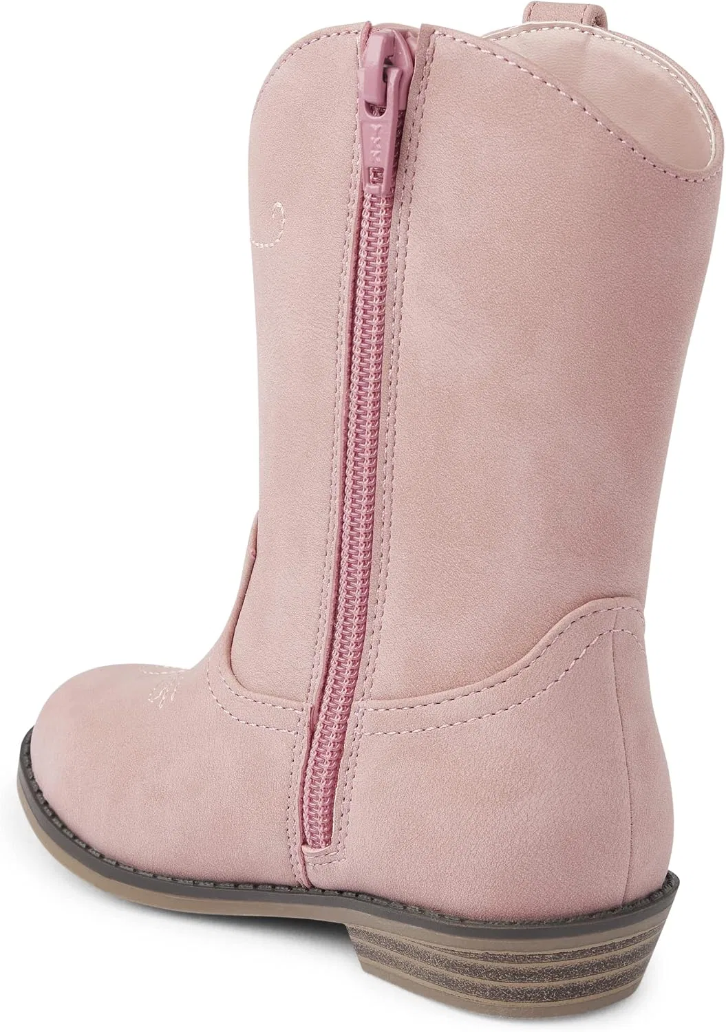 Детские сапоги для девочек с принтом Cowgirl Boots Western Gymboree, Pink Hearts — фото 4