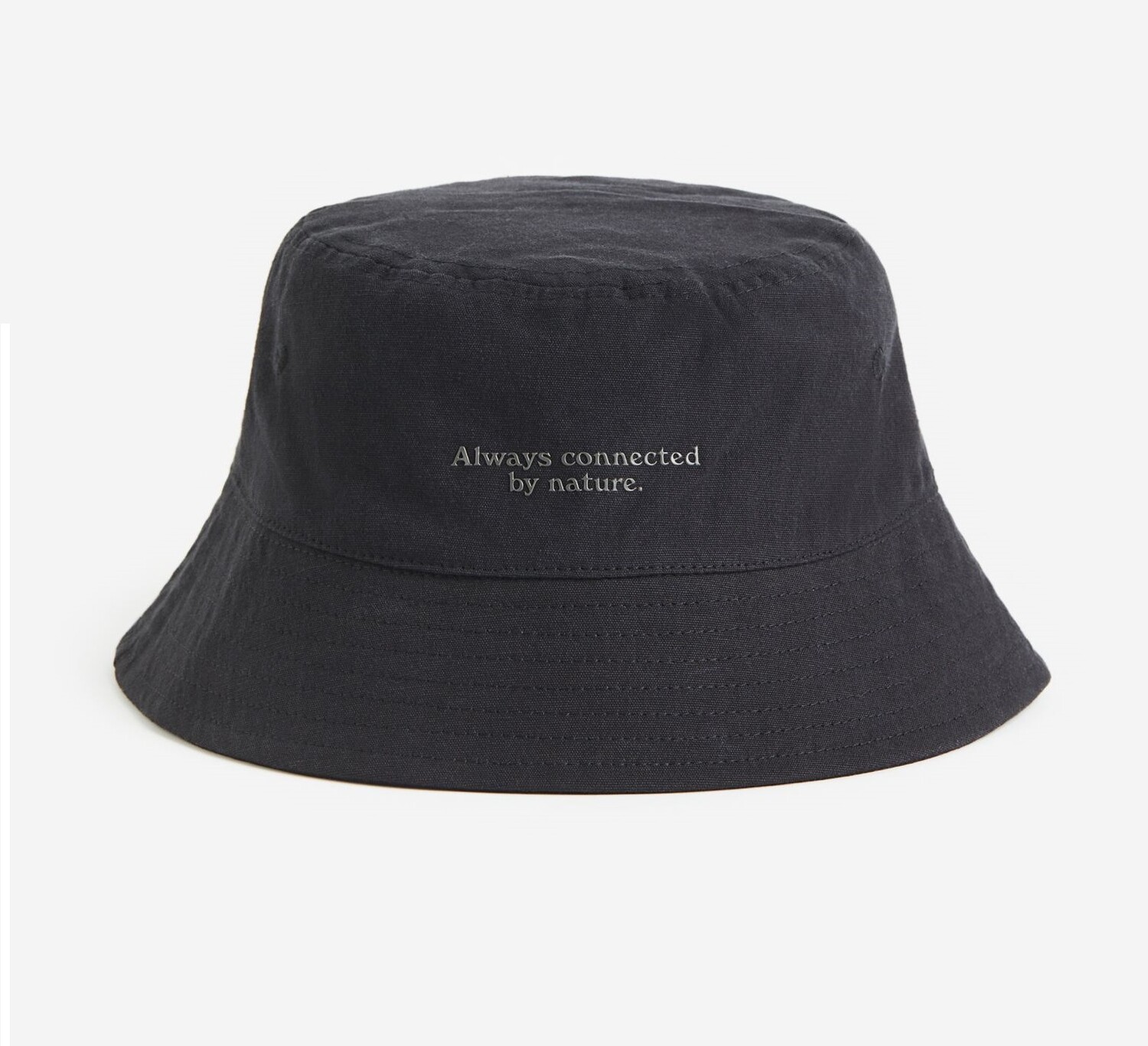 

Панама H&M Cotton Bucket Hat, черный