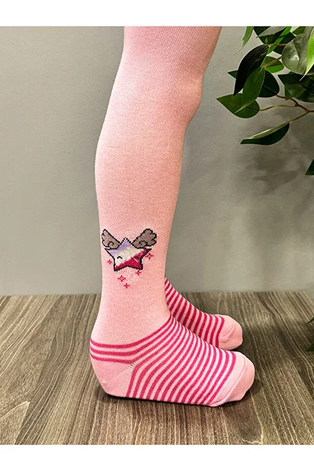 Детские колготки для девочек с узором Pink Bunny Gift For Your Baby, Pink
