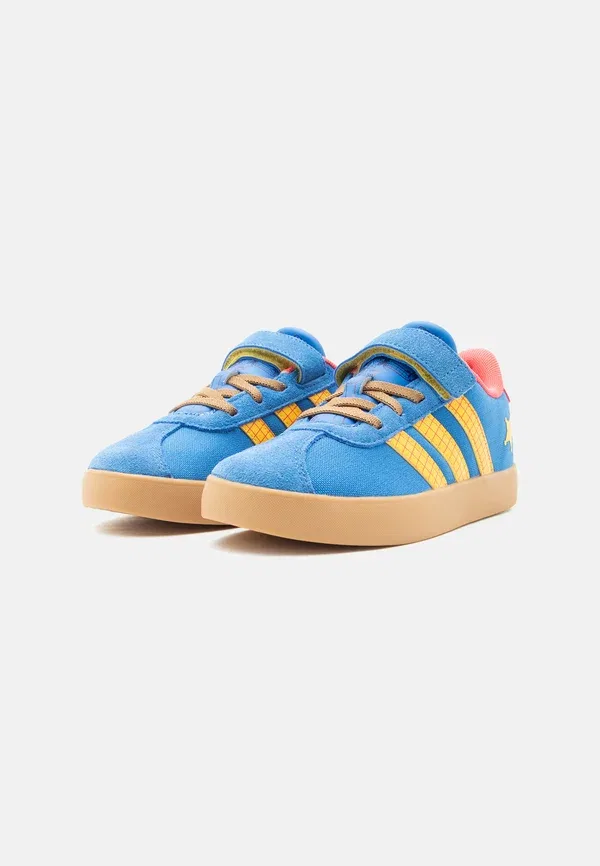 Кроссовки Court унисекс для бега по шоссе Adidas Performance, красный — фото 2