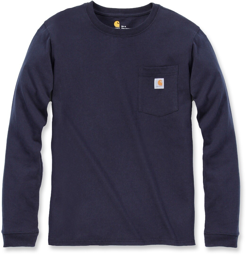 

Футболка с длинным рукавом женская Carhartt Workwear Pocket, темно-синий