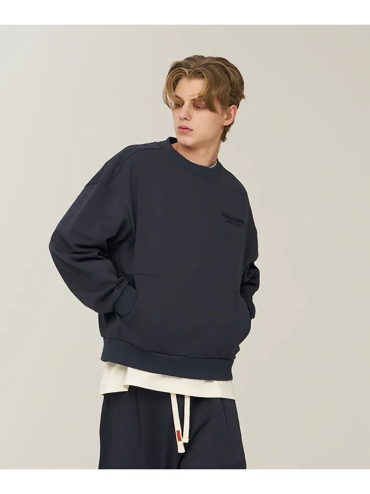 Футболка с длинным рукавом Core Sweat Shirt SUPERDRY, Dark Grey