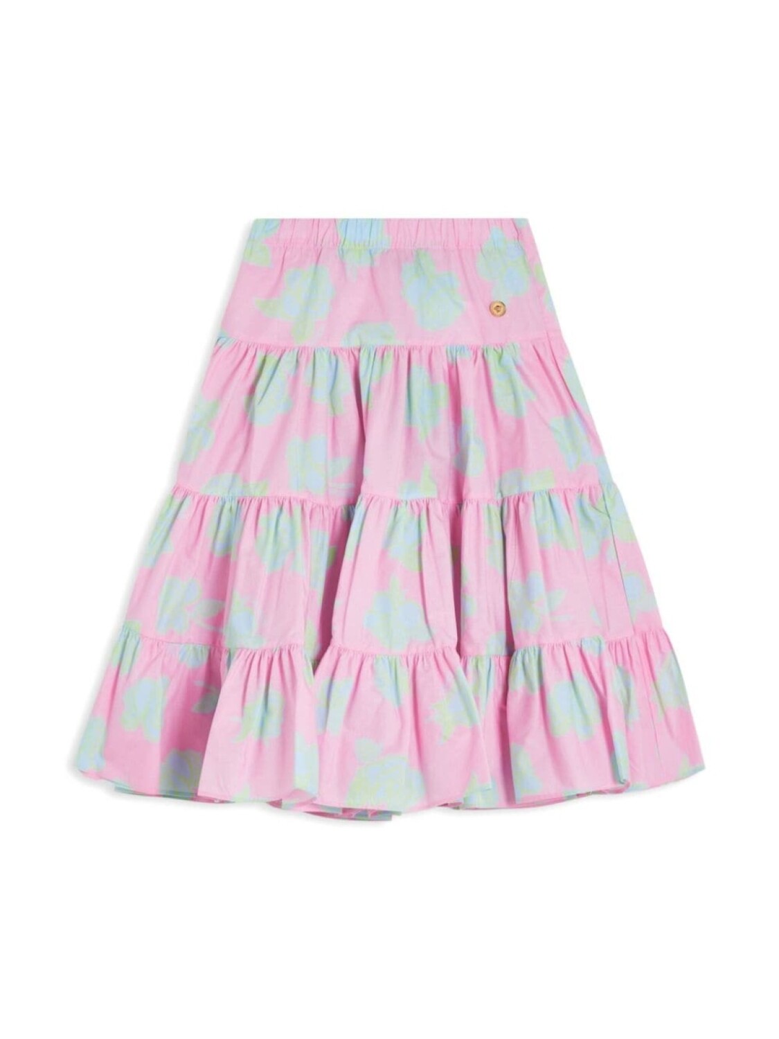 

Юбка с принтом Versace Kids, розовый