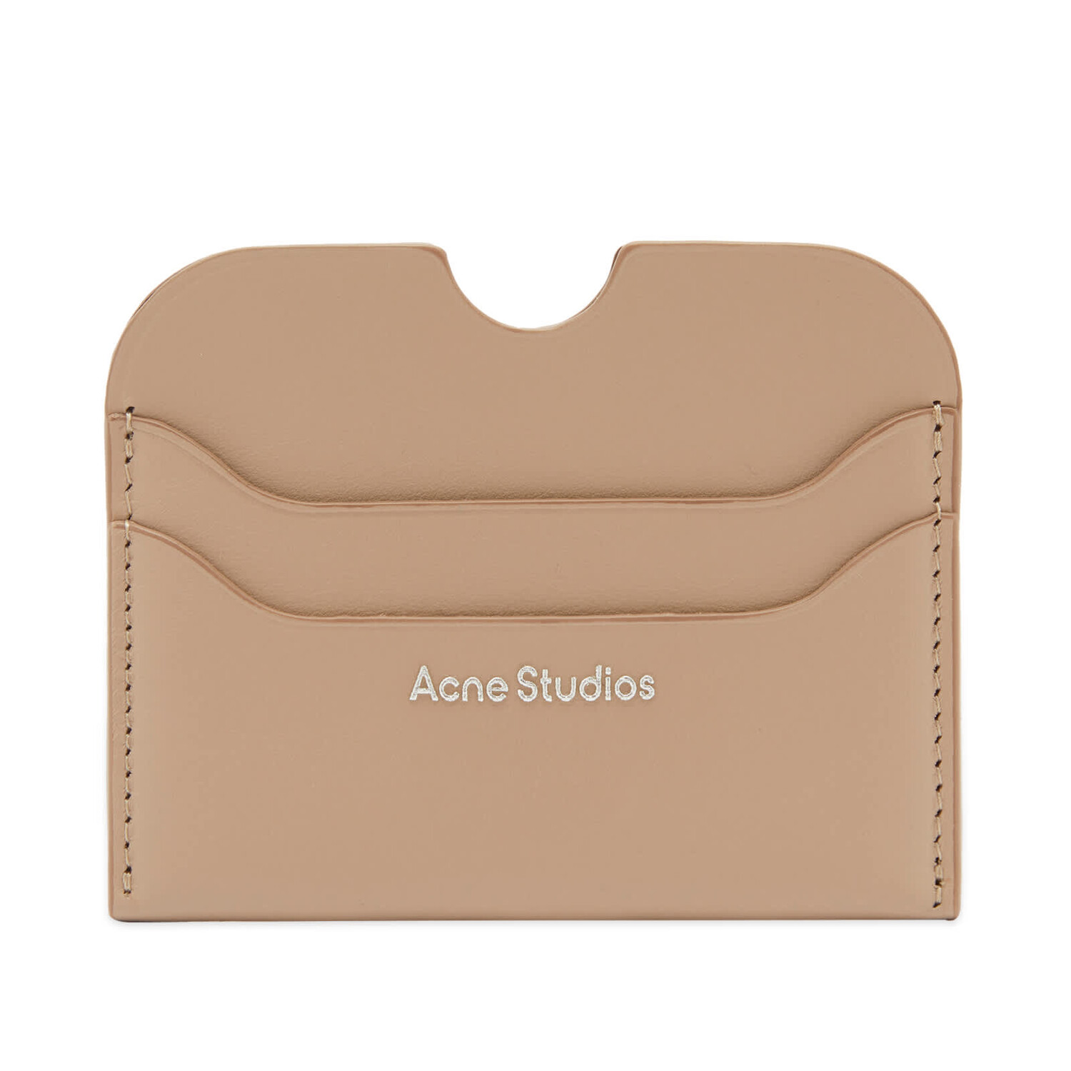 

Картхолдер Acne Studios Elmas Large S, цвет Taupe Beige